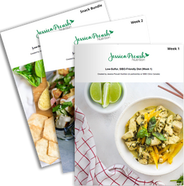 low sulfur SIBO diet snack bundle
